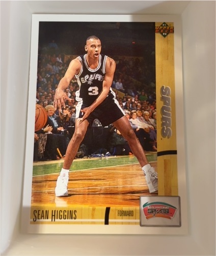 1991-92 Upper Deck #25 Sean Higgins — front