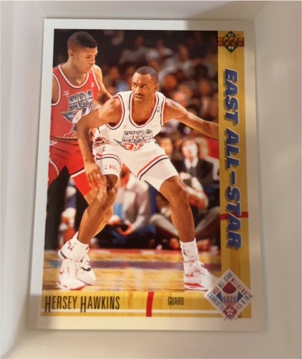 1991-92 Upper Deck #71 Hersey Hawkins — front