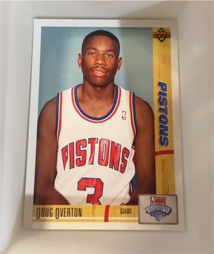 1991-92 Upper Deck #20 Doug Overton — front