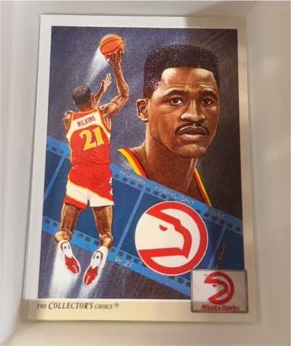 1991-92 Upper Deck #79 Dominique Wilkins — front
