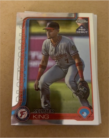 2025 Topps Pro Debut Chrome #PDC-123 Seaver King — front