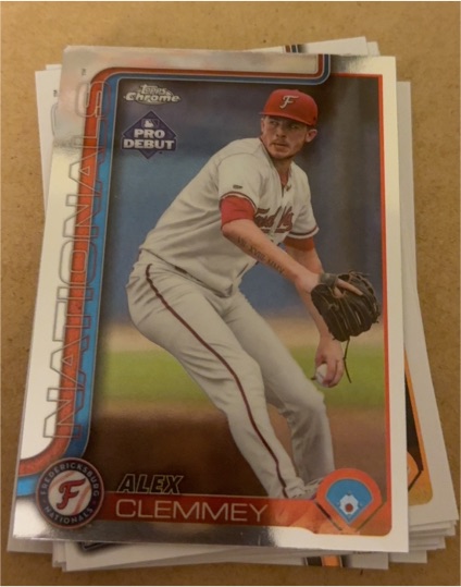 2025 Topps Pro Debut Chrome #PD-14 Alex Clemmey — front