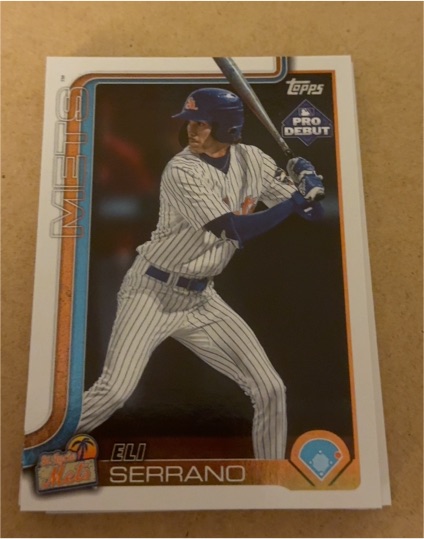 2025 Topps Pro Debut #PD-153 Eli Serrano — front