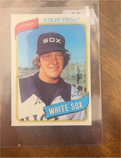 1980 Topps #83 Steve Trout — front