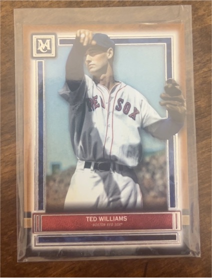 2020 Topps Museum Collection #3 Ted Williams — front