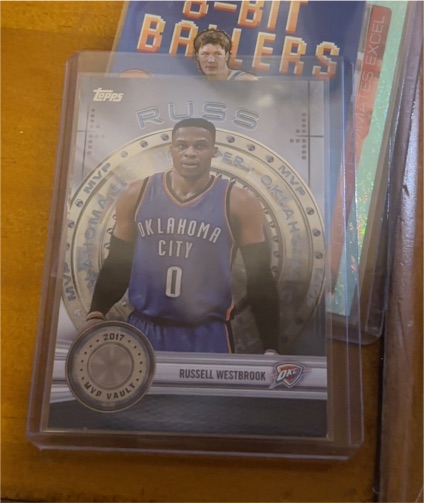 2025 Topps Basketball #MVP-5 Russell Westbrook MVP Vault — front