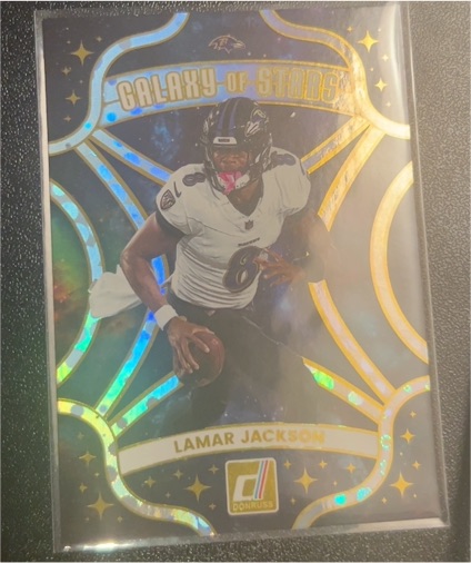 2025 Panini Donruss #13 Lamar Jackson Galaxy of Stars — front