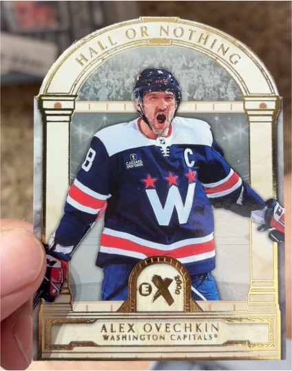 2023-24 Upper Deck Skybox E-X 2000 #HN-1 Alex Ovechkin Hall or Nothing — front