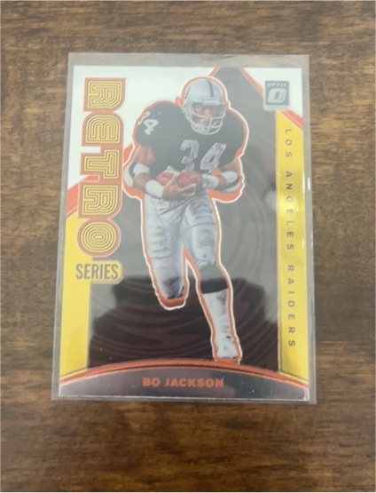 2020 Panini Donruss Optic #RS-BJ Bo Jackson Retro Series — front