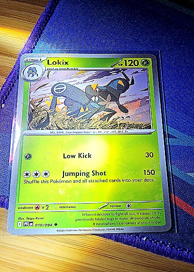 2025 Pokémon #010 Lokix — front