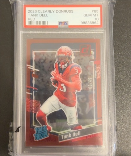 2023 Panini Clearly Donruss #85 Tank Dell — front