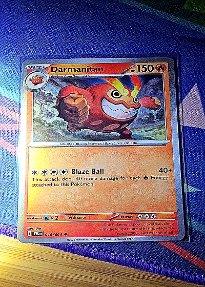 2023 Pokémon PFL #016 Darmanitan — front