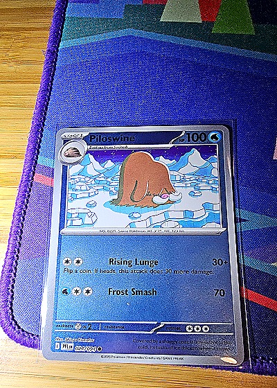 2025 Pokémon TCG ME02: Phantasmal Flames #024 Piloswine — front