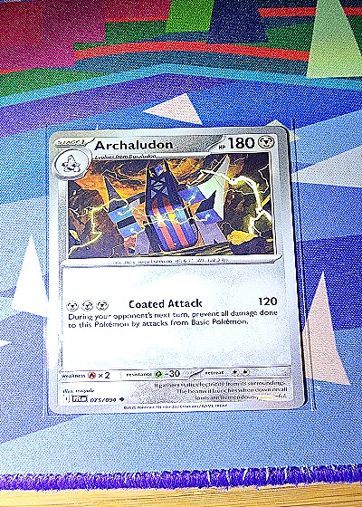 2024 Pokémon Phantasmal Flames #075 Archaludon — front