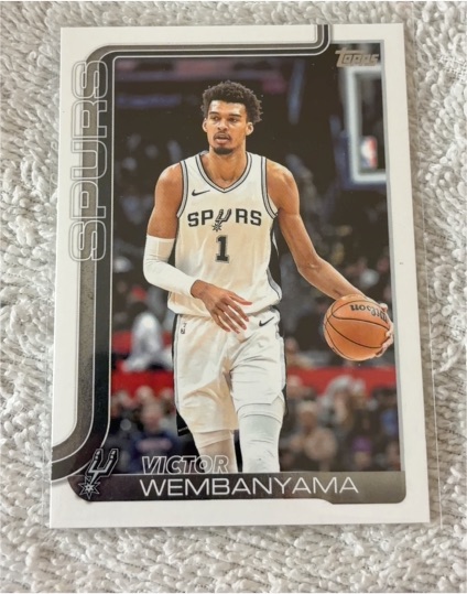 2025-26 Topps #195 Victor Wembanyama — front