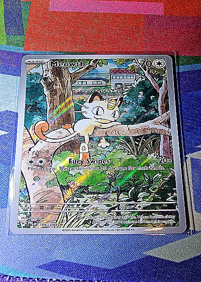 2023 Pokemon Scarlet & Violet Phantasmal Flames #106 Meowth — front