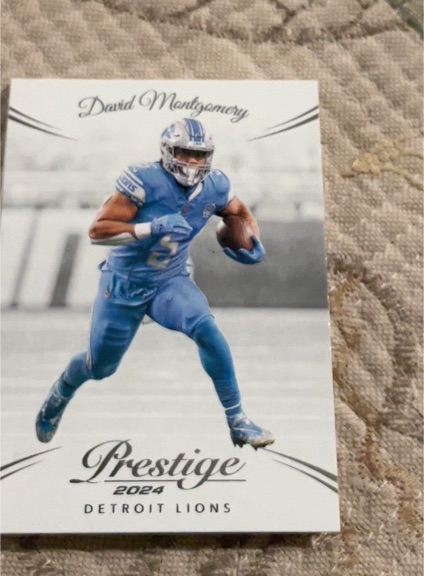 2024 Panini Prestige #97 David Montgomery — front