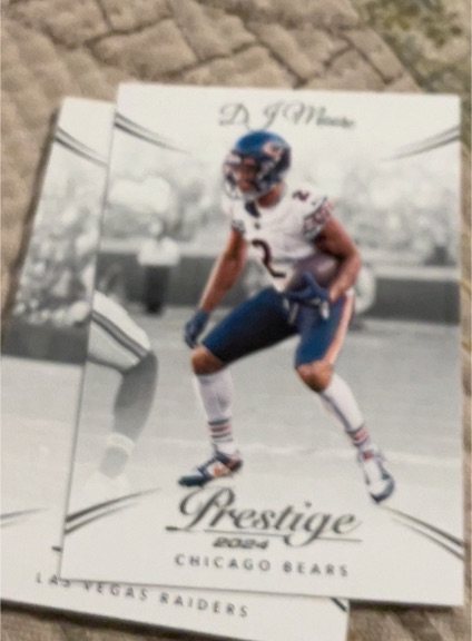 2024 Panini Prestige #51 D.J. Moore — front