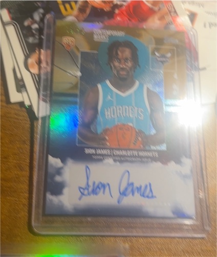 2025-26 Topps Contemporary Marks #CM-SJ Sion James — front
