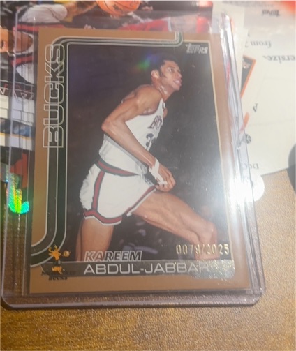2025-26 Topps #259 Kareem Abdul-Jabbar — front