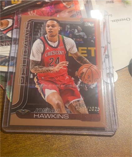 2025-26 Topps #194 Jordan Hawkins — front