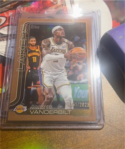 2025-26 Topps Basketball #155 Jarred Vanderbilt — front