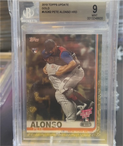 2019 Topps Update #US262 Pete Alonso — front