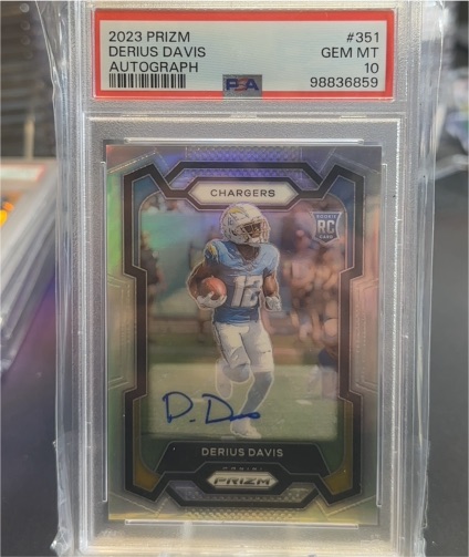 2023 Panini Prizm #351 Derius Davis — front