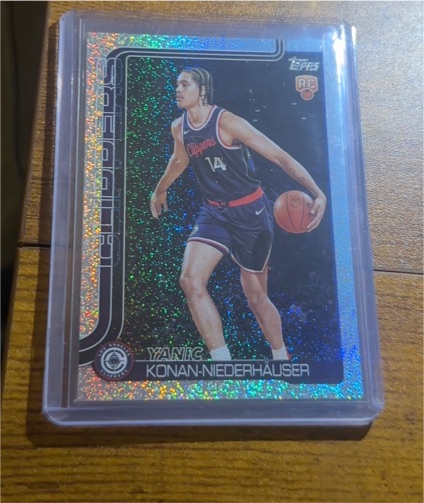 2025-26 Topps Basketball #230 Yanic Konan-Niederhauser — front