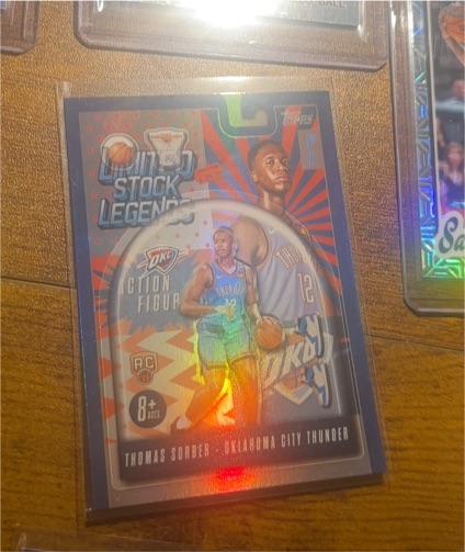 2025-26 Topps Limited Stock Legends #LST-15 Thomas Sorber — front