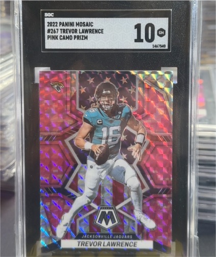2022 Panini Mosaic #267 Trevor Lawrence — front