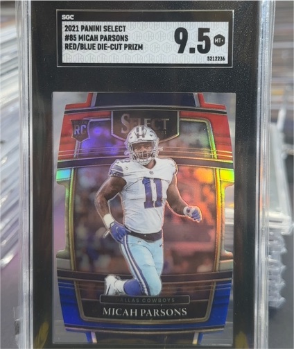 2021 Panini Select #85 Micah Parsons — front
