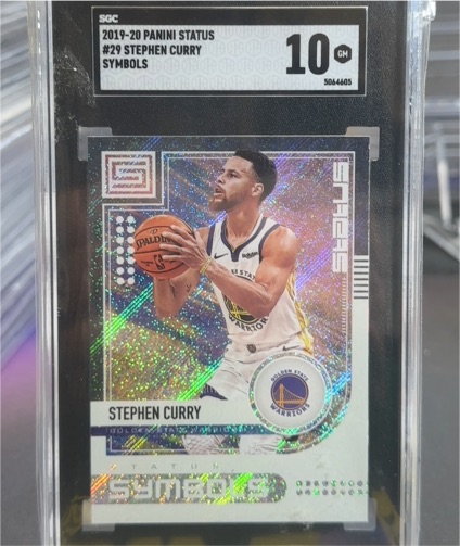 2019-20 Panini Status #29 Stephen Curry — front