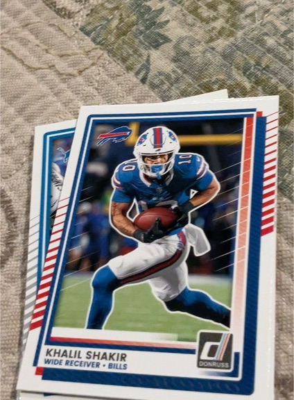 2025 Donruss #53 Khalil Shakir — front