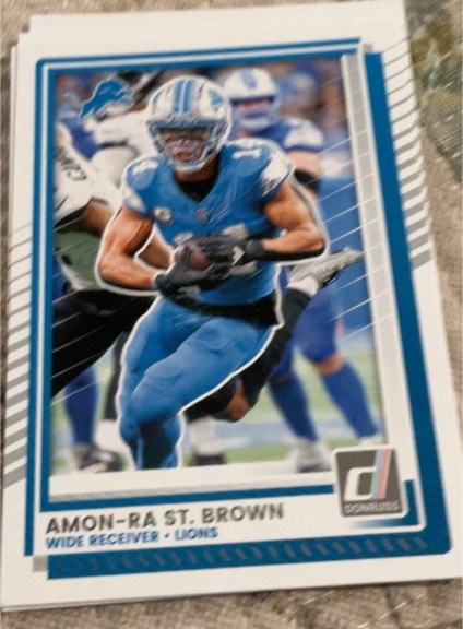 2025 Donruss #81 Amon-Ra St. Brown — front