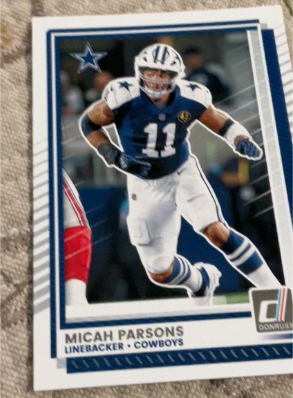 2025 Donruss #109 Micah Parsons Dallas Cowboys — front