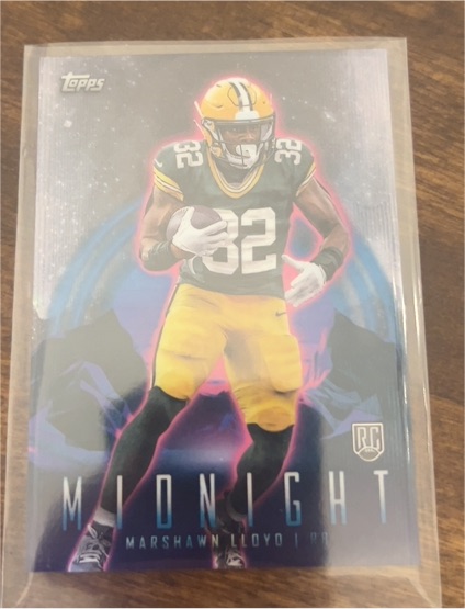 2024 Topps Midnight #35 Marshawn Lloyd — front