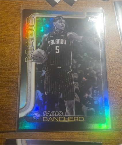 2025-26 Topps #87 Paolo Banchero Blackout — front
