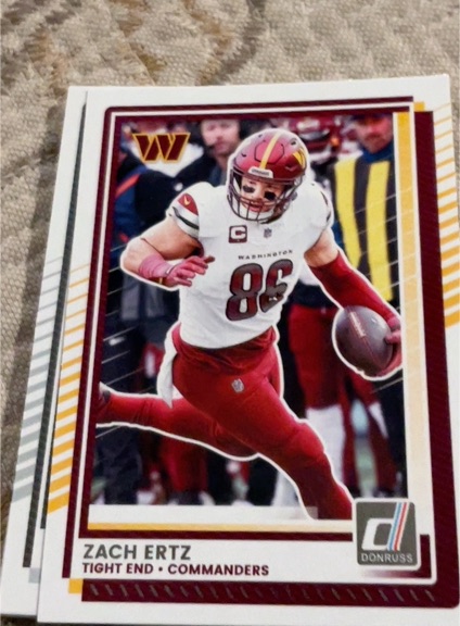 2025 Donruss #228 Zach Ertz — front