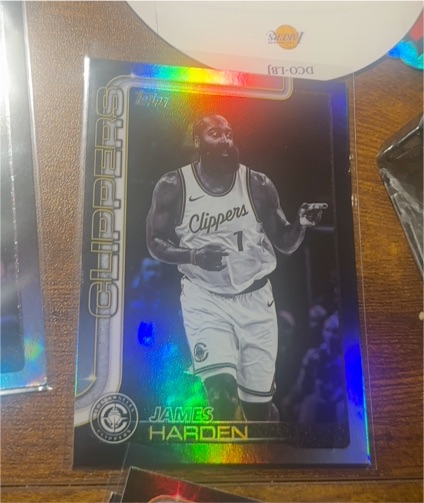 2025-26 Topps Basketball #143 James Harden — front