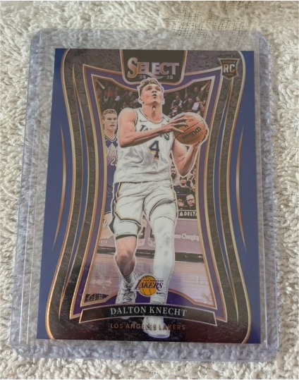 2024-25 Panini Select #373 Dalton Knecht — front