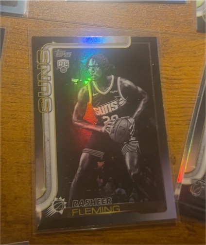 2025-26 Topps Basketball #231 Rasheer Fleming — front