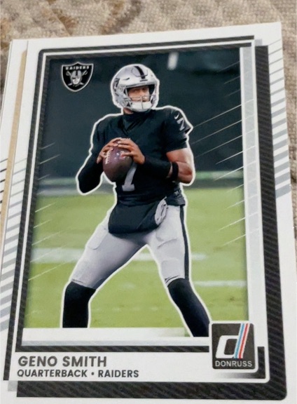 2025 Donruss #213 Geno Smith — front