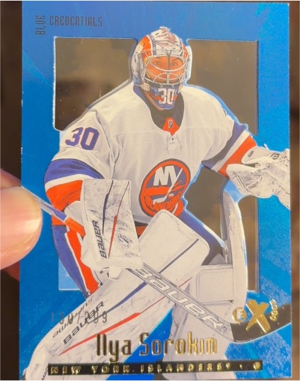 2023-24 Upper Deck Skybox E-X 2000 #95 Ilya Sorokin — front