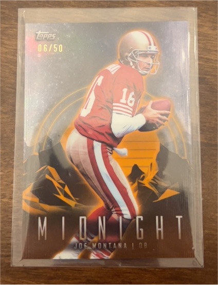 2024 Topps Midnight #87 Joe Montana — front