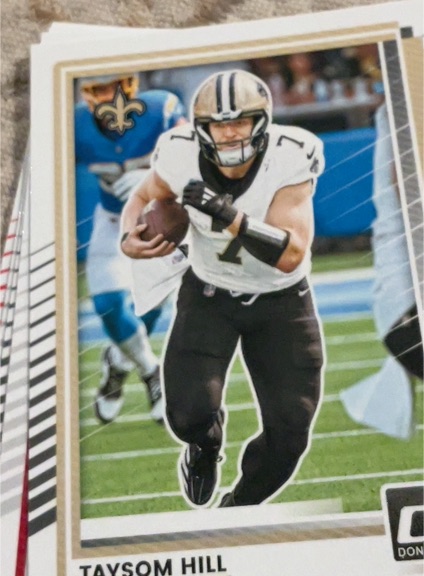 2025 Donruss #168 Taysom Hill — front