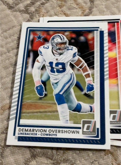 2025 Donruss #175 Demarvion Overshown — front