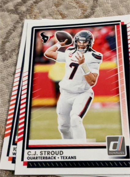 2025 Donruss #237 C.J. Stroud Houston Texans — front