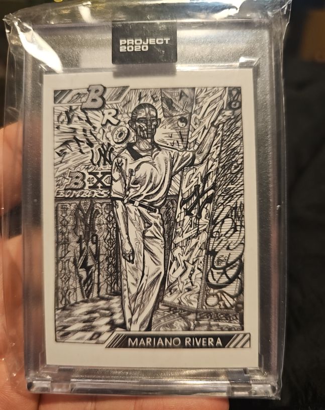 2020 Topps Project 2020 #91 Mariano Rivera — front