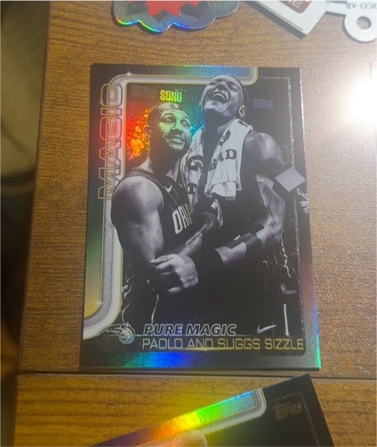 2025-26 Topps Pure Magic #271 Paolo and Suggs Sizzle — front
